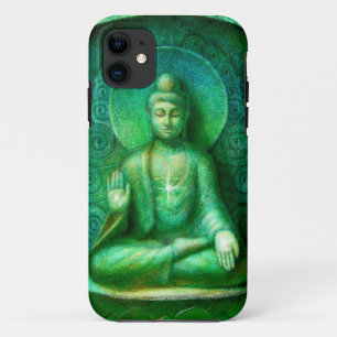 Grüner Buddha-Zen-Meditation iPhone 5 Kasten Case-Mate iPhone Hülle