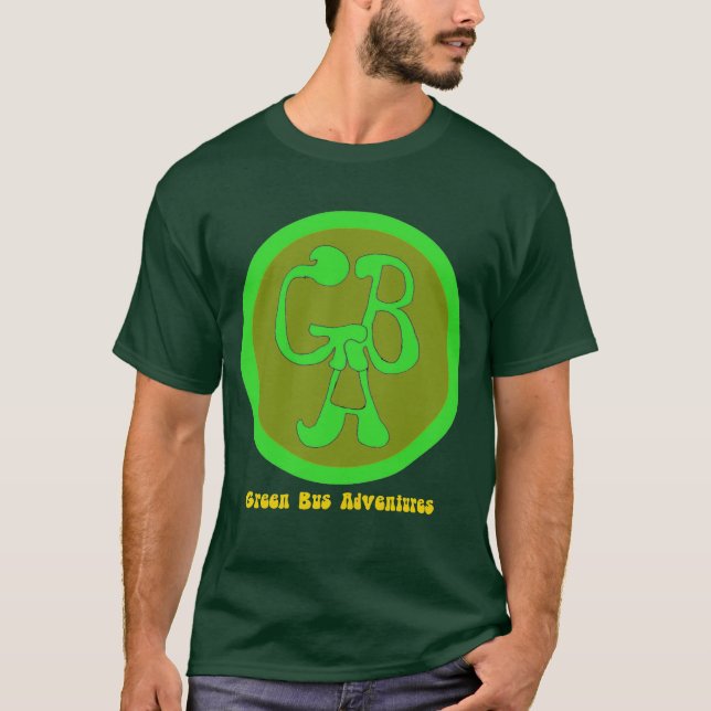 Grüner Bus wagt - Hoodie - GBA Logo T-Shirt (Vorderseite)