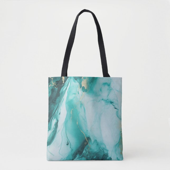 Grüner Carrara Tasche (Vorderseite)