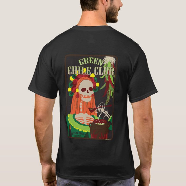 grüner Chileverein T-Shirt (Rückseite)