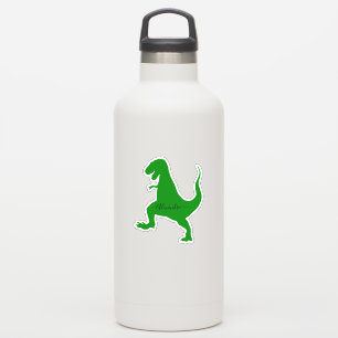 grüner Dinosaurier personalisiert deinen Namen Aufkleber