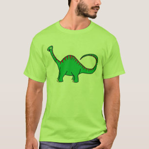 Grüner Diplodocus T-Shirt