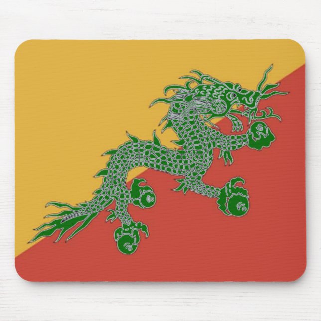 Grüner Drache-Mauspad Mousepad (Vorne)