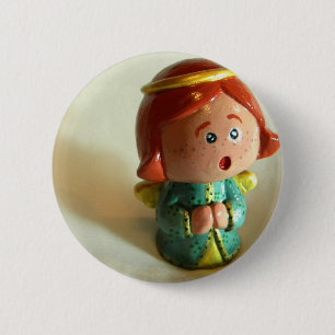 Grüner Engel V Button