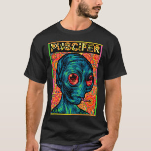 grüner ewiger Weltraum-Alien T-Shirt