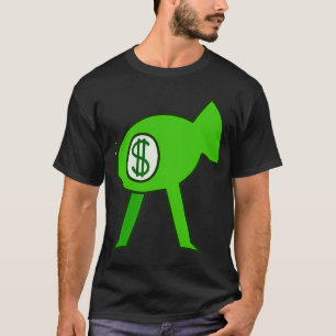 Grüner Fisch mit Beinen T-Shirt