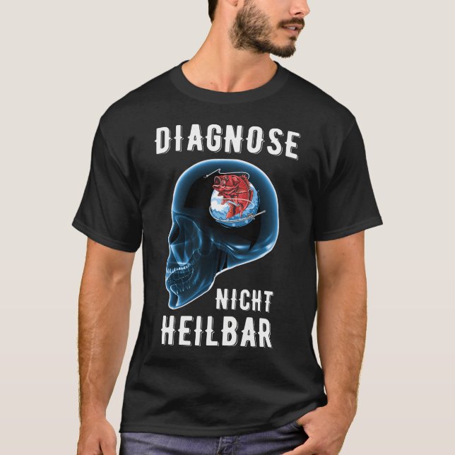 Grüner Fisch T-Shirt (Vorderseite)