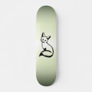 Grüner Fox   Skateboard