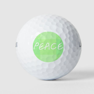 Grüner Frieden Golfball