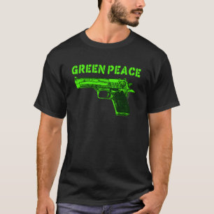 Grüner Frieden T-Shirt
