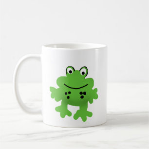 Grüner Frosch Kaffeetasse