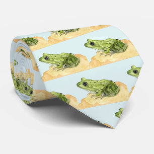 Grüner Frosch Krawatte