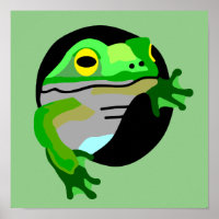 Grüner Frosch