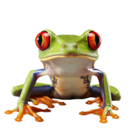 Grüner Frosch T-Shirt