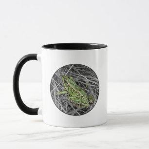 Grüner Frosch Tasse