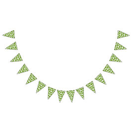 Grüner Frosch Wimpelkette