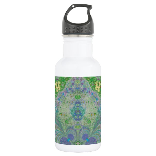 Grüner Frühling Trinkflasche (Vorderseite)
