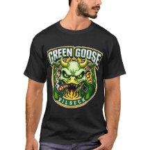 Grüner Gänse Schädel Vilseck