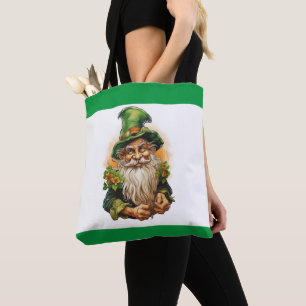 Grüner Gartenzwerg 6 Tasche