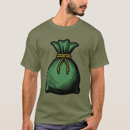 Grüner Geldbeutel T-Shirt