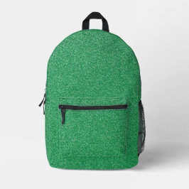 Grüner Glitzer, Sparkle, Hintergrund des Glitzer Bedruckter Rucksack