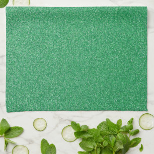 Grüner Glitzer, Sparkle, Hintergrund des Glitzer Geschirrtuch