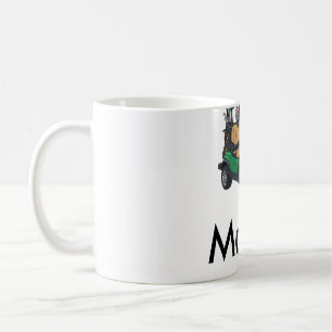 Grüner Golfwagen Name Mann Sport Junge Geschenke B Kaffeetasse
