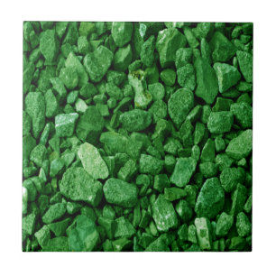 Grüner Granit-Felsen Fliese