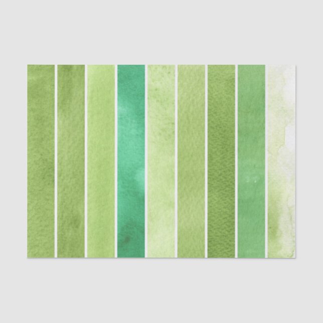 grüner großer Aquarellhintergrund - Aquarell Seidenpapier (Vorderseite)