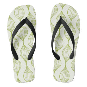 Grüner Hintergrund Flip Flops