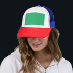 grüner Hintergrund mit weißem Rand Truckerkappe<br><div class="desc">Verbessern Sie Ihre Bilder mit einer minimalistischen und eleganten Touch! Entdecken Sie die Schönheit des grünen Hintergrundes mit weißem Rahmen-Design für markanten Farbkontrast. Erhöhen Sie Ihre Grafik mit einer modernen Drehung</div>