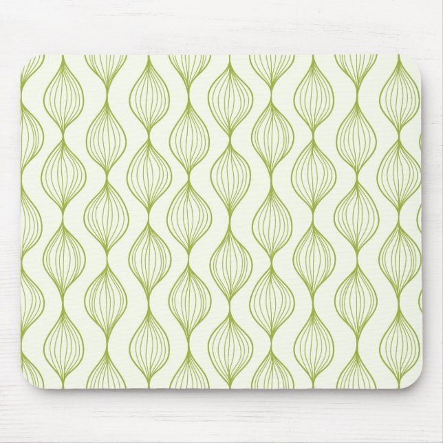 Grüner Hintergrund Mousepad (Vorne)