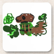 grüner Hund