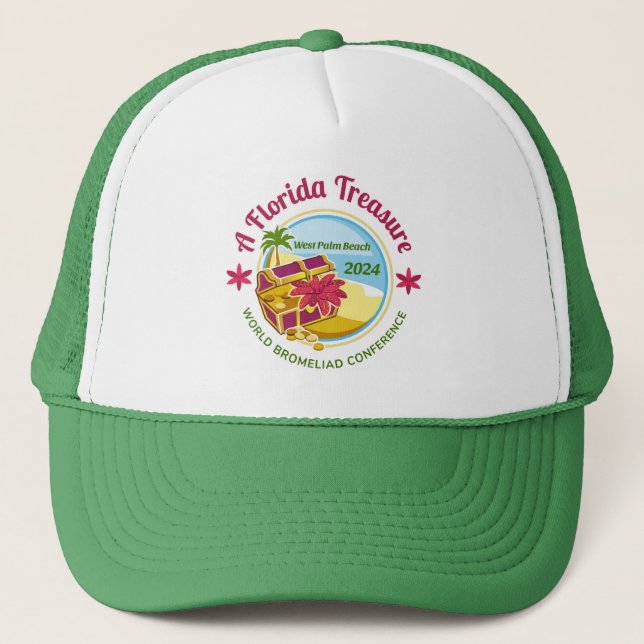 Grüner Hut für WBC-Logo Truckerkappe (Vorderseite)