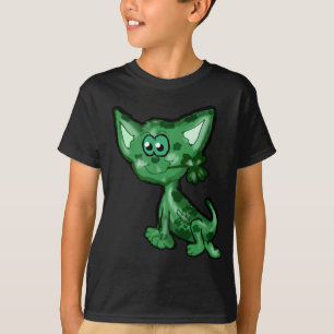 Grüner irischer Chihuahua scherzt Shirt