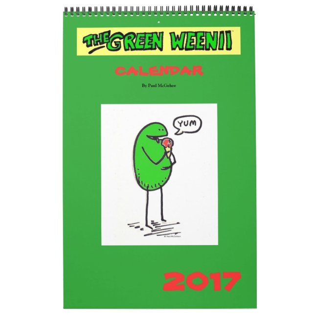 Grüner Kalender 2017 (Titelbild)