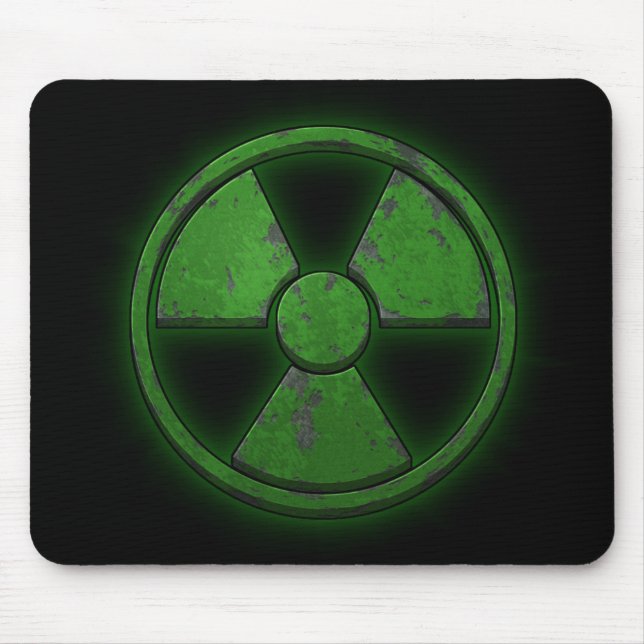 Grüner Kernwaffe Mousepad (Vorne)