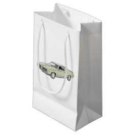 Grüner klassischer Richter Pontiacs GTO 1969 Kleine Geschenktüte