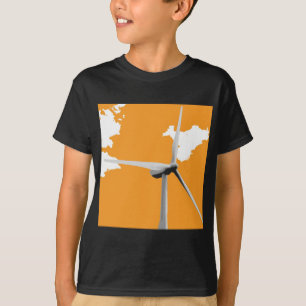 Grüner Knowes Windpark T-Shirt