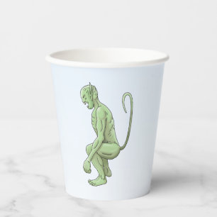 Grüner Kobold Pappbecher