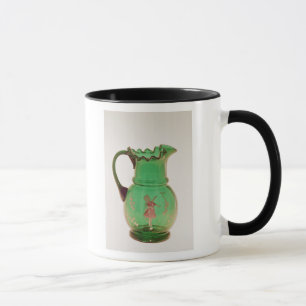 Grüner Krug Marys Gregory mit abgefeuertem Email Tasse