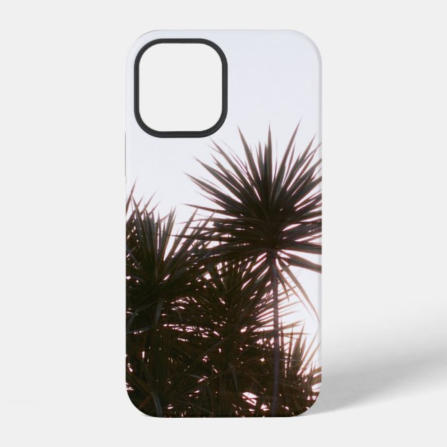 GRÜNER LANGBLÄTTRIGER BAUM iPhone 12 HÜLLE (Rückseite)