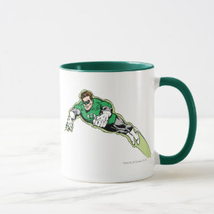 Grüner Laternen-Energie-Strahl Tasse