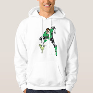 Grüner Laternen-Kampf Hoodie