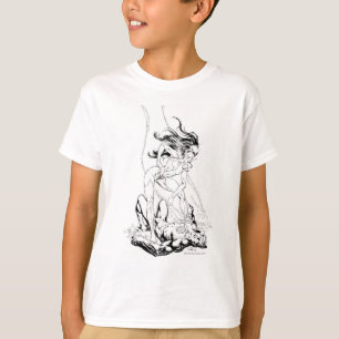 Grüner Laternen-und Stern-Saphir T-Shirt