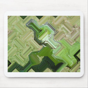 Grüner Leguan Mousepad