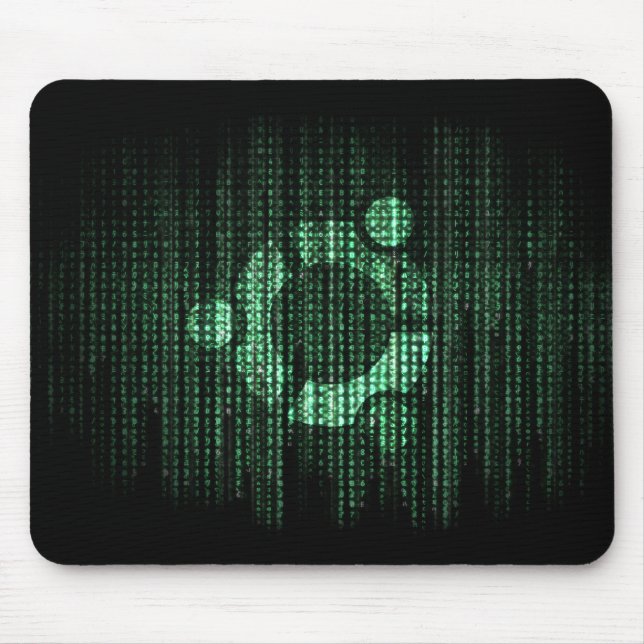 Grüner Linux-Anschluss Mousepad (Vorne)