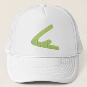 Grüner Logo-Fernlastfahrer-Hut Truckerkappe
