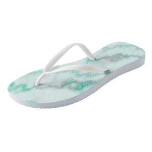 grüner Marmor Flip Flops