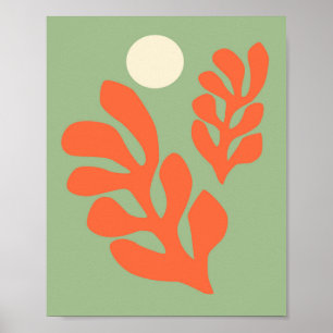 Grüner Matisse Poster